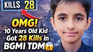 BGMI TDM Gameplay | 10 Year Old Boy Gets 28 Kills | Pro Kid Player | Kids gameing video by Kids |
