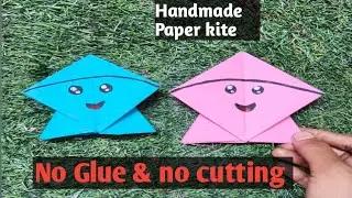 No Glue and no paper cutting ✂️ handmade paper kite 🪁/Diy Easy paper kite/2026 Makarsakrantispecial 