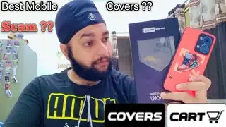 Coverscart Premium Glass Mobile Cover Unboxing  || Scam ?? || Best Mobile Cover ? || #coverscart