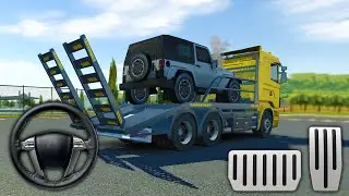 Drive Simulator 2020 #5 - Truck, Trailers & Construction Vehicles Simulator - Android Gameplay