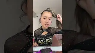 GRWM / do my hair with me for allstar cheer showcase!! #bellaluu #cheerleader #grwm #getreadywithme