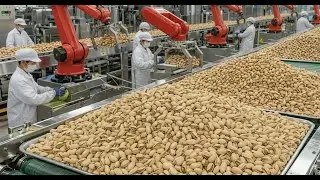 Inside the 50,000 LB Pistachio Plant &ndash; The HYPNOTIC Processing of Modern Nut Production