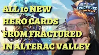 ALL 10 NEW HERO CARDS from Fractured in Alterac Valley (Hearthstone card review)