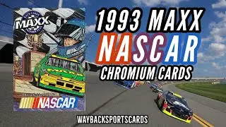 Dale Jr.&rsquo;s First Card? 1993 MAXX NASCAR Chromium Cards Pack Break