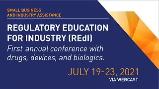 FDA Regulatory Education for Industry (REdI) &ndash; Devices Track