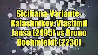 Siciliana-Variante-Kalashnikov: Vlastimil Jansa (2495) vs Bruno Boehmfeldt (2230)
