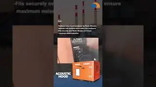 Acoustic Hood for Roots Blowers | Manufacturer of Industrial blowers in India | #shorts