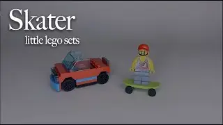 Lego City Skater 30568 Gift With Purchase - toy unboxing, speed build, review
