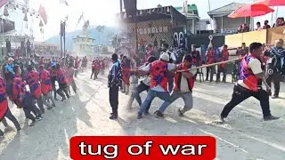 Tug of war || officers ward 🆚 High school A ward || 💪🏻🤗