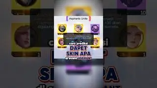 Cara prediksi dapet skin apa di event aspirant #MLBBCreator #MLBBNEXT2025 #mlbb