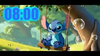 Countdown to Fun! 8 Minute Timer with Stitch