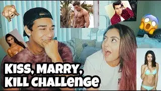 KISS, MARRY, KILL CHALLENGE (FAMOUS CELEBRITIES)