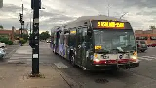 CTA 2016 NovaBus LFS (8216) on Route 9 Ashland