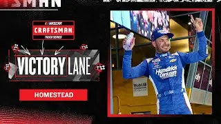 Larson walks through his late charge to win Truck race | NASCAR