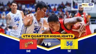 SAN MIGUEL vs TNT | 4TH QUARTER HIGHLIGHTS | FINALS GAME 1 | PBA SEASON 50 PHILIPPINE CUP | JAN. 23
