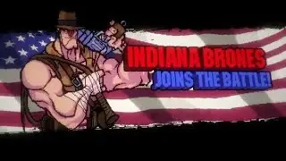Indiana brones joins the battle|broforce level 4| broforce game play(2020)