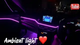 Brezza 2022 ambient lights / new brezza 2022 || @Nanukhan0786