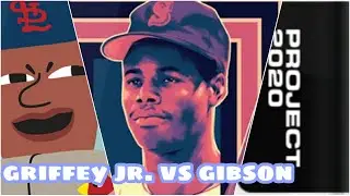 Bob Gibson vs Ken Griffey Jr. Topps 2020 PROJECT Cards 53 & 54. Who gets the Stove?
