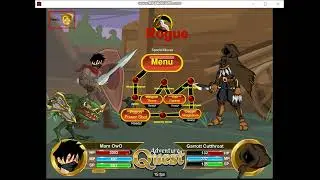 Adventure Quest: Class Training Level 10 Rogue Dealing with Cuthroat