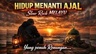HIDUP MENANTI AJAL 🌙 Slow Rock Melayu Paling Menyentuh Hati | Lagu Renungan Kehidupan