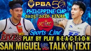 San Miguel VS Talk N Text/2026 PBA(Final Game 2) Live Play-by-Play Basketball 🏀