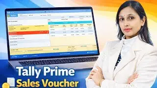 Tally prime me sales Voucher ka use kaise kre