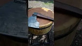 комплект для мясника#blacksmith #forge #butcher #axe #blade #woodworking