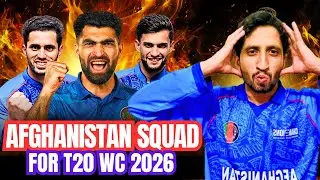 Afghan Squad Revealed For ICC Men&rsquo;s T20 WC 2026 | Review & Complete Analysis |