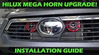 Toyota Hilux Mega Horn Upgrade - Install Guide