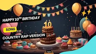 Happy 10th Birthday / Song / Country Rap Style