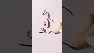 how to write urdu calligraphy #urdukhatati #shorts shorts #short