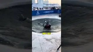 Escaping This Ice Pit Is Not So Easy.