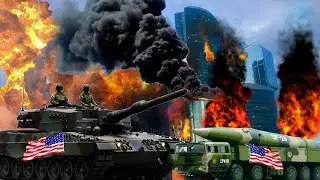Moscow City Destroyed! United States Sends Advanced Missiles to Russia  ARMA 3