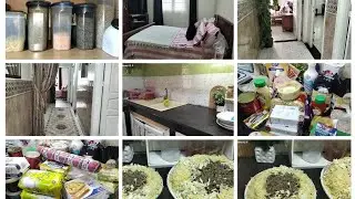 روتين شتوي ممطر تنظيف وتنظيم مصروفي شهري جانفي مليون و750 فيه كل المصاريف مع ادخار كل شهر نصائح من د