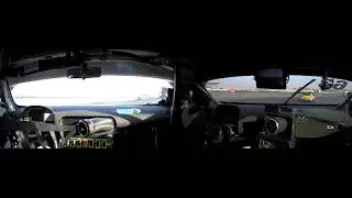 24H Dubai 2021 #63 GRT Grasser VS #4 HTP Bilstein Mercedes Dual Onboard battle