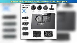 Haute42 HautePad X LP Suit MX Suit S3D G4WASD Module Replaceable Accessories For HautePad X Series