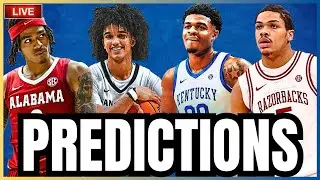 SEC Basketball Predictions: Vanderbilt/Kentucky, Oklahoma/Arkansas, More