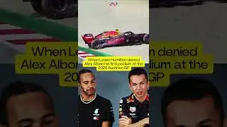 When Hamilton denied Alex Alonso's first podium, 2020 Austrian GP. #f1 #lewishamilton #alexalbon