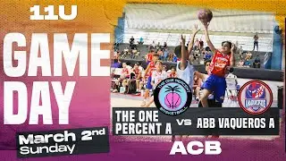 The One Percent A vs ABB VAqueros A | 11U | ACB | 2 Marzo 2025