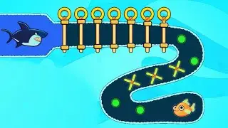 #save the fish / pull the pin level android games save fish game pull the pin puzzle / #fishdom 