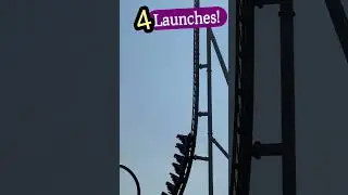 Best Launch Coaster! PANTHEON! Busch Gardens