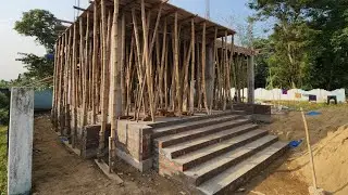 ভাইরাল ডুপ্লেক্স বাড়ির কাজ ! Momin construction ? 01780218840