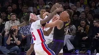 Luka Doncic Gets a TECH for Accidentally Slapping Ronald Holland II 😬