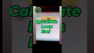 EMI Calculator Formula | Home, Car, Personal Loan #calculateemi #excel