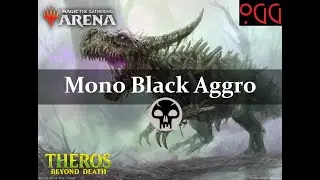 MTG: Arena Deck Tech - Mono Black Aggro [THB Standard]
