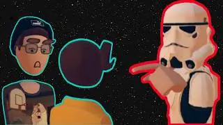 Trolling a Racist Star wars military (Rec Room)
