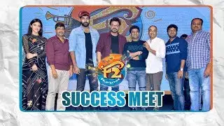 F2 Movie Success Meet | Venkatesh | Varun Tej | Tamannah | Mehreen Kaur | Silly Monks