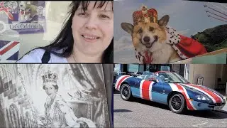 VLOG - A Jolly Jubilee Jaunt ! Come looking for Queens Platinum Jubilee goodies / displays with me
