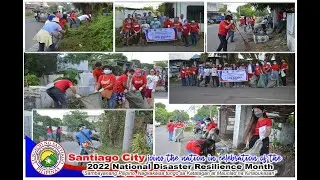 2022 National Disaster Resilience Month (Santiago City ENRO - Linis Bayan)