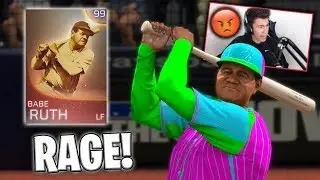 IMMORTAL BABE RUTH HOMERS AGAIN! TWIN RAGES! MLB The Show 18 Battle Royale
